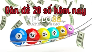 Cách chơi dàn đề 20 số hôm nay