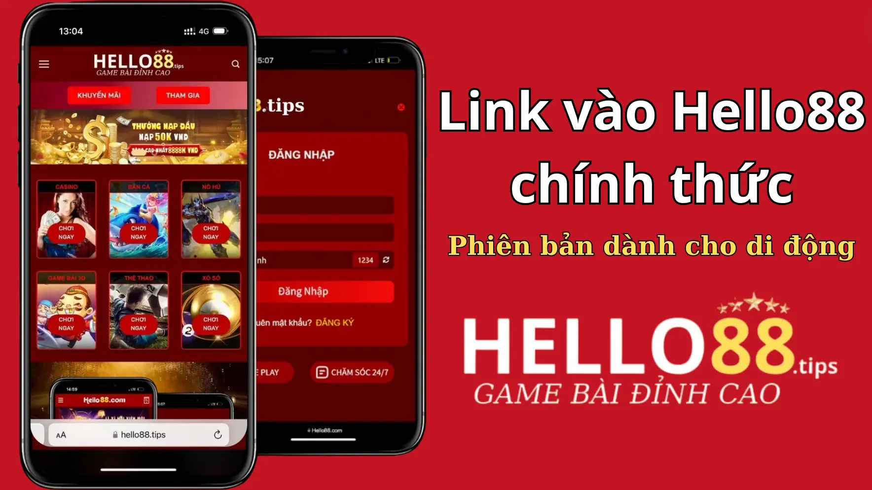 Link vào Hello88 bản app trên điện thoại di động Link vào Hello88 bản app trên điện thoại di động