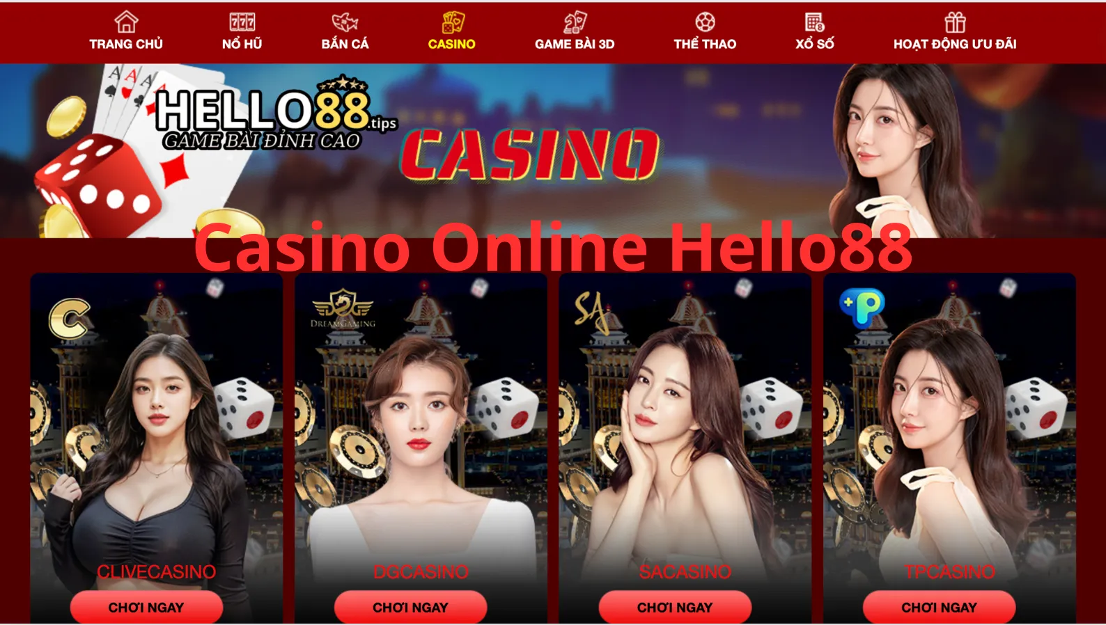 Khái quát về casino online hello88 Khái quát về casino online hello88