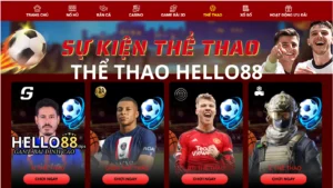 Những hình thức trò chơi cá cược tại thể thao Hello88