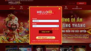 Hướng dẫn đăng nhập Hello88 nhanh chóng.